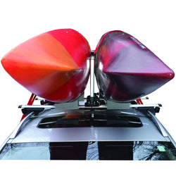 Malone Stax Pro 2 Kayak Roof Rack with kayak loaded