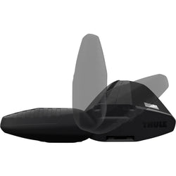 Thule Wingbar Evo Roof Rack Crossbars in Black detail