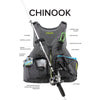 NRS Chinook Fishing Kayak Lifejacket (PFD) (Closeout)
