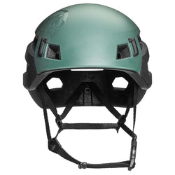 Mammut Wall Rider Rock Climbing Helmet Dark Jade front view