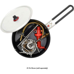 MSR DragonFly Stove inside pot