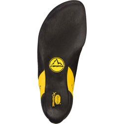 La Sportiva Men's Katana Lace Rock Climbing Shoes in Yellow/Black sole