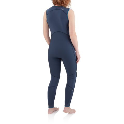 NRS Women's 3.0 Farmer Jane Wetsuit in Slate model back