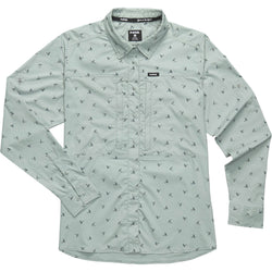 NRS Women's Drifter Long Sleeve Shirt in Pebble front