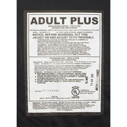 NRS Big Water V Rafting Lifejacket (PFD) Plus_UL