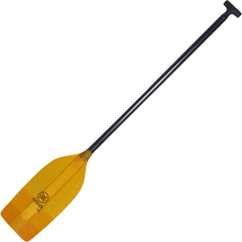 Werner Bandit 1-Piece Fiberglass Canoe Paddle angle