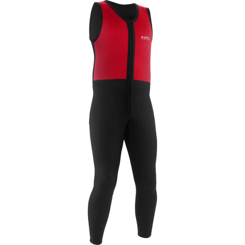 NRS 5mm Outfitter Bill Wetsuit in Red right