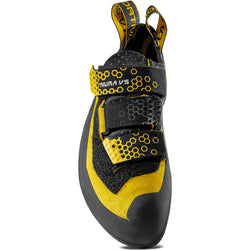 La Sportiva Miura VS Rock Climbing Shoes in Black/Yellow top