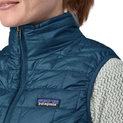 Patagonia Women's Nano Puff Vest water-repellant finish