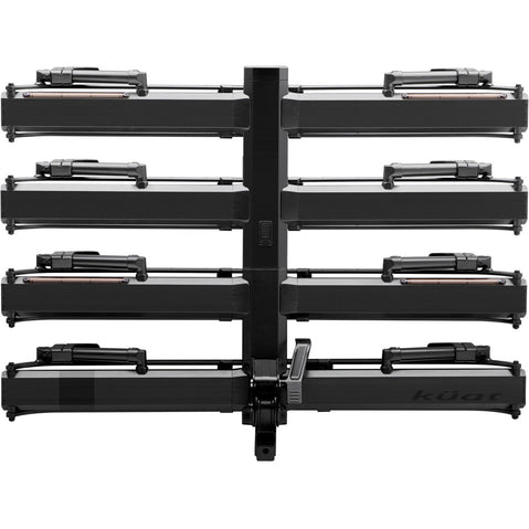 Kuat Piston Pro X Hitch Rack 2 Bike Add-On in Galaxy Gray front