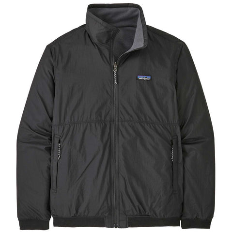 Patagonia Men's Reversible Shelled Microdini Jacket in Black  regular side out