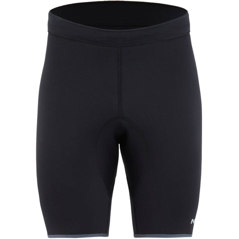 NRS Men's Ignitor Wetsuit Shorts in Black front