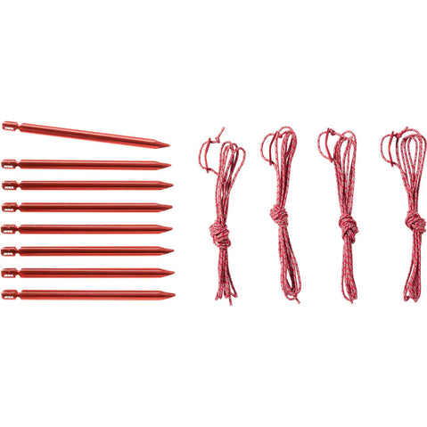 MSR Hubba Hubba LT 2 Person Backpacking Tent mini groundhog stakes