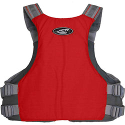 Stohlquist Spectrum Lifejacket (PFD) in Fireball Red back