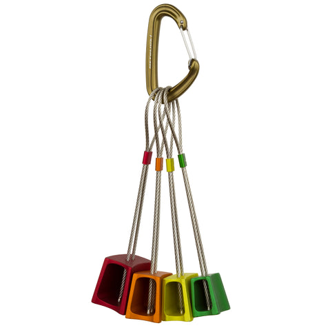 Metolius Climbing Big Nut Set #1-4 front