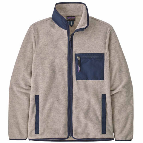 Patagonia Men's Synchilla Jacket in Oatmeal Heather front