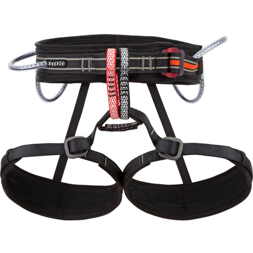 Metolius Climbing Safe Tech All-Around SB Harness in Black front