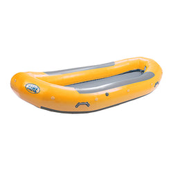 AIRE 156D Self-Bailing Raft in Yellow angle