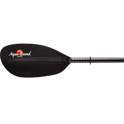 Aqua-Bound Whiskey Carbon Bent Shaft 2-Piece Kayak Paddle face