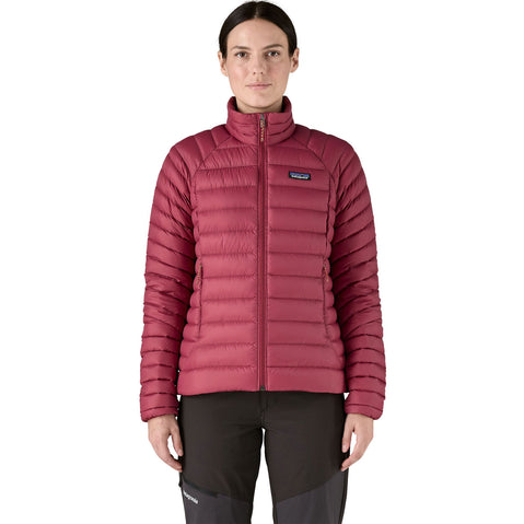 Patagonia Women's Down Sweater Marion Red  model front