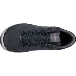 Lowa Women's Malta GTX Lo Hiking Shoes in Navy/Ice Blue top