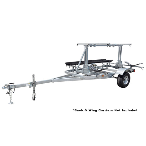 Malone MegaSport LowBed Kayak Trailer side