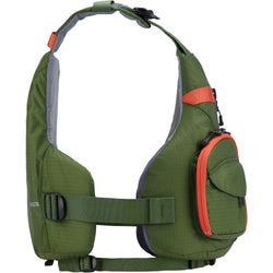 NRS Zander Fishing Lifejacket (PFD) in Charcoal side