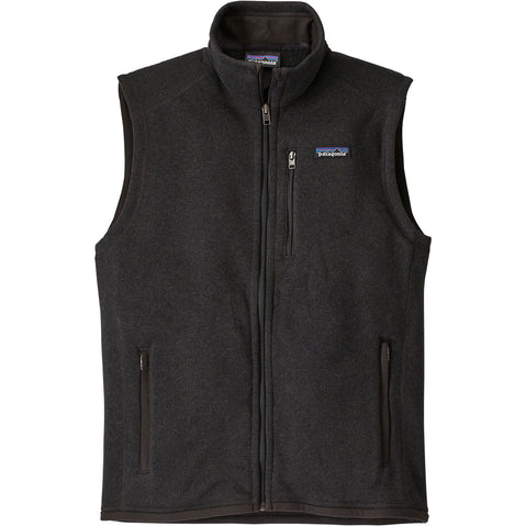 Patagonia Men's Better Sweater Vest in Black front