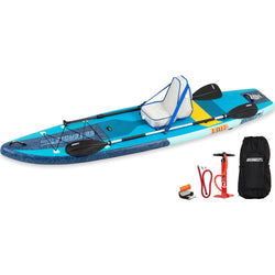 Sea Eagle LongBoard 11 Deluxe Inflatable SUP Package angle