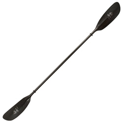 Werner Ovation Carbon Straight Shaft Kayak Paddle angle