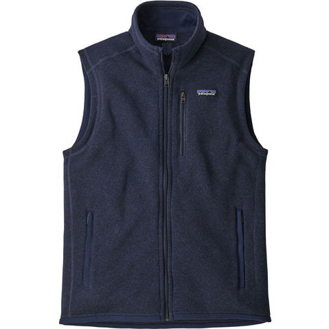 Patagonia Men's Better Sweater Vest in New Navy front