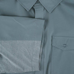 NRS Men's Guide Short Sleeve Shirt Lead closeup