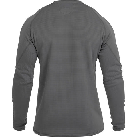 NRS Men's Lightweight Long Sleeve Shirt in Smoke back