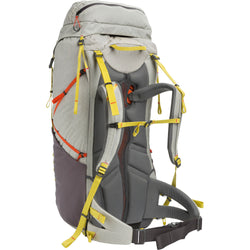 Big Agnes Parkview 63L Backpack in Fog back view