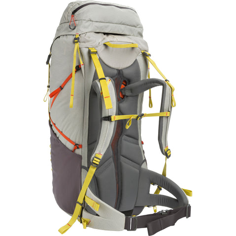Big Agnes Parkview 63L Backpack in Fog back view