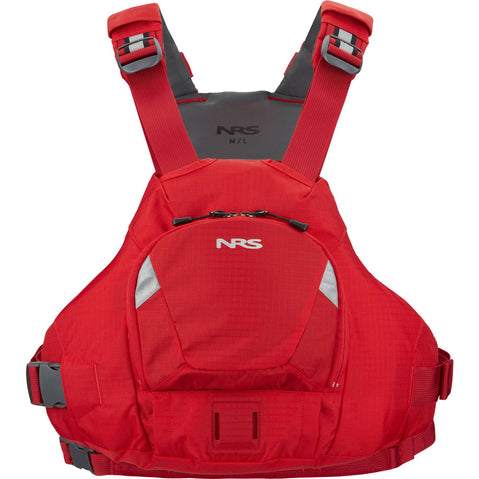 NRS Ninja Lifejacket (PFD) in Red front