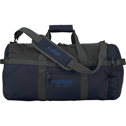 NRS Purest Mesh Duffel Bag in Navy in 40L side