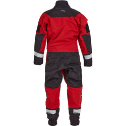 NRS Ascent SAR GORE-TEX Dry Suit in Red back