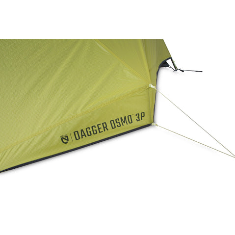Nemo Dagger OSMO 3 Person Backpacking Tent vestibule volstrut