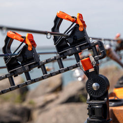 YakAttack SideStage Pro Rod Holder Rack lifestyle