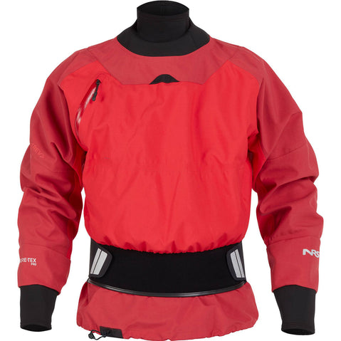 NRS Men's Rev GORE-TEX Pro Dry Top in Red front