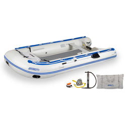 Sea Eagle 14' Sport Runabout Drop Stitch Deluxe Inflatable Raft Package set
