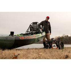 YakAttack TowNStow Bunkster Kayak Cart handle