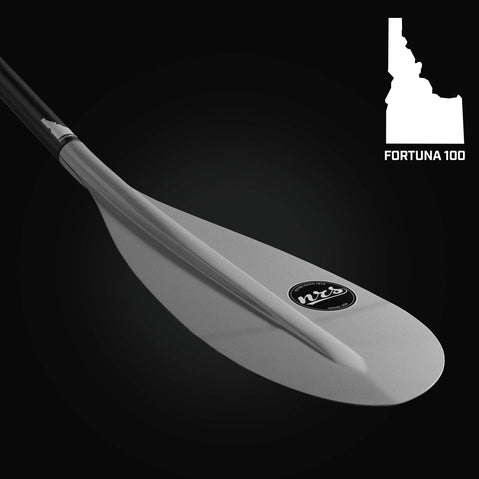 NRS Fortuna 100 Travel 3-Piece SUP Paddle blade back