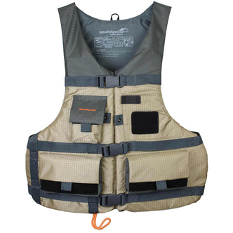 Stohlquist Spinner Lifejacket (PFD) khaki front view