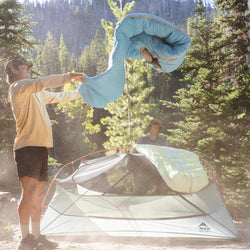 MSR Hubba Hubba LT 2 Person Backpacking Tent campers packing up