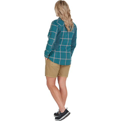 NRS Women's Canyon Shorts in Desert model back