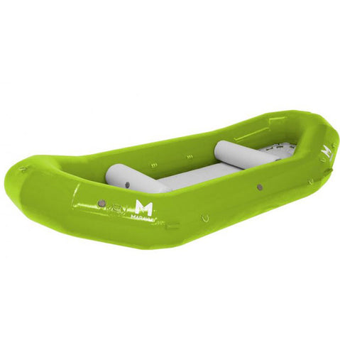 Maravia Williwaw 1.5 15 Self-Bailing Raft in Lime Green angle