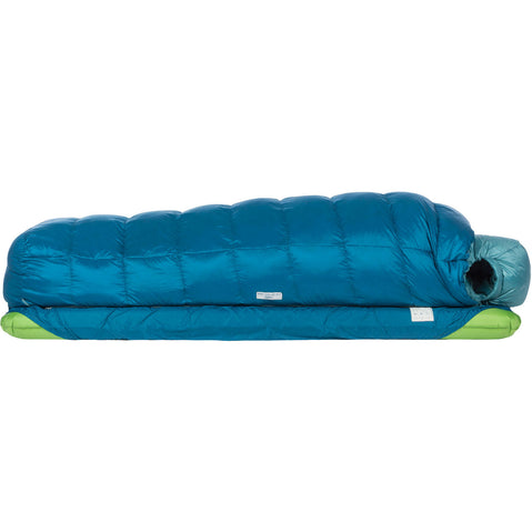 Big Agnes Roxy Ann 3N1 30 Degree Down Sleeping Bag side sleeper