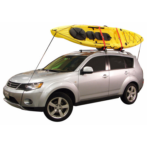 Malone J-Pro 2 Kayak Roof Rack installed on a kayak